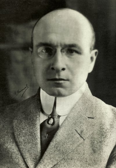 Retrato de Alexis Carrel (foto) de Henri Manuel