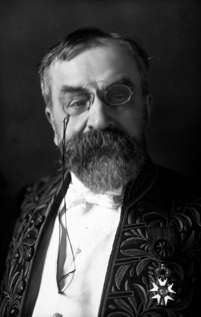 Retrato de Camille Jullian, miembro de la Academia Francesa. de Henri Manuel