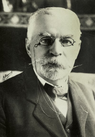 Retrato de Edouard Quenu (foto) de Henri Manuel