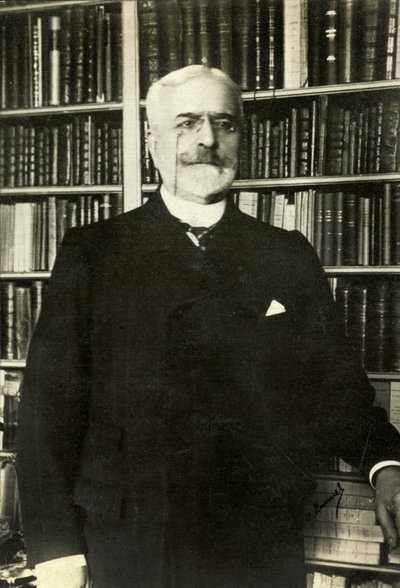 Retrato de Edouard Robin (foto) de Henri Manuel