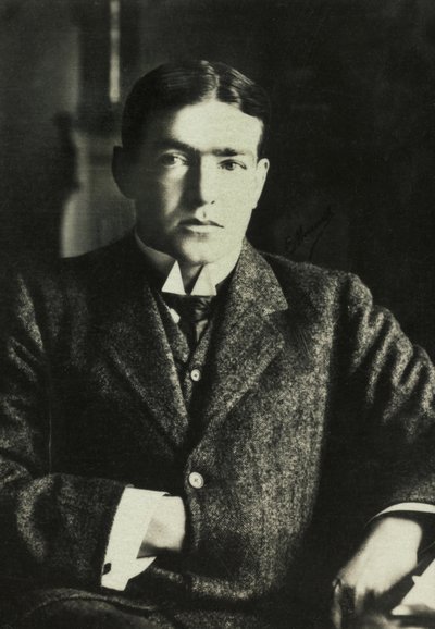 Retrato de Ernest Shakleton, c.1905 (foto) de Henri Manuel
