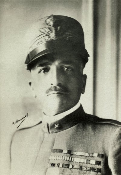 Retrato del general italiano Armando Díaz (foto) de Henri Manuel