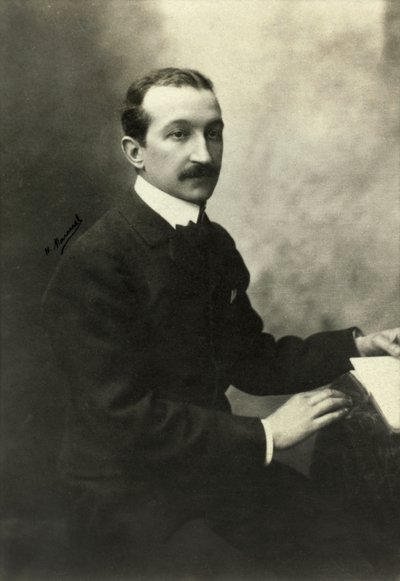 Retrato de Michel Corday (foto) de Henri Manuel