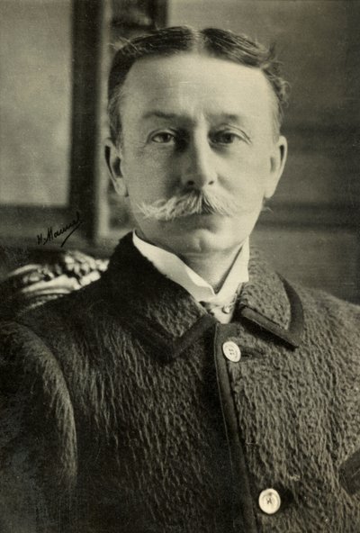 Retrato de René Bazin (foto) de Henri Manuel