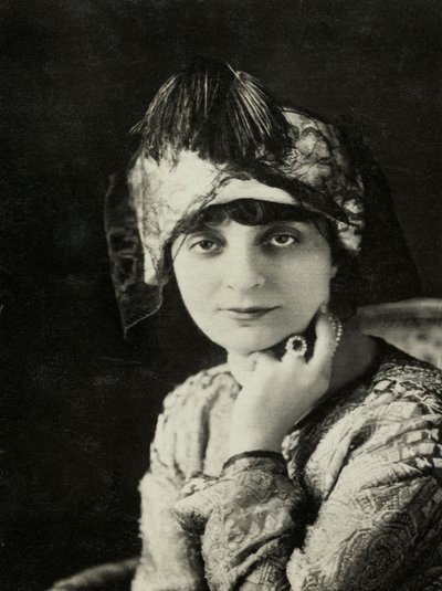 Retrato de la condesa de Noailles (foto) de Henri Manuel