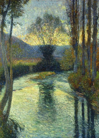 Orillas del río de Henri Martin