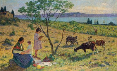 Bucólico de Henri Martin