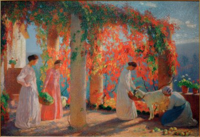 La pérgola en Marquayrol de Henri Martin