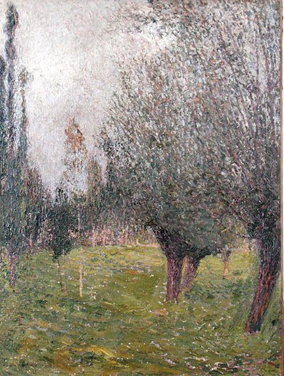 Paisaje con árboles de Henri Martin