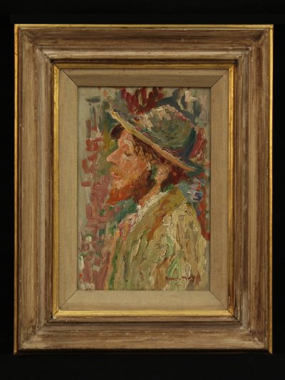 Autorretrato, c.1900 de Henri Martin