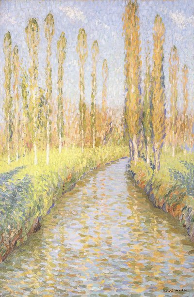 La Bastide du Vert en otoño de Henri Martin