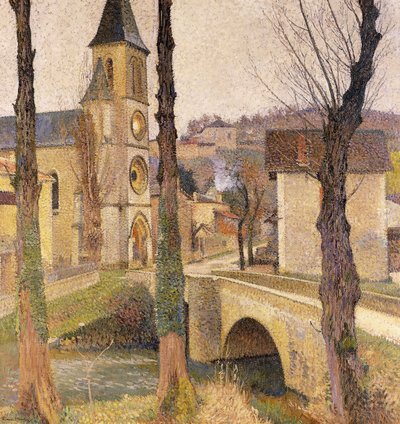 El puente en Bastide-du-Vert de Henri Martin
