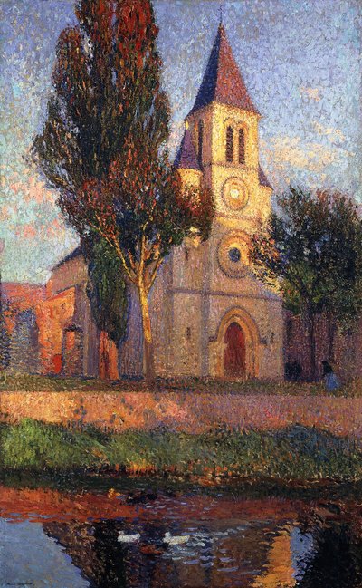 La iglesia en Labastide du Vert de Henri Martin
