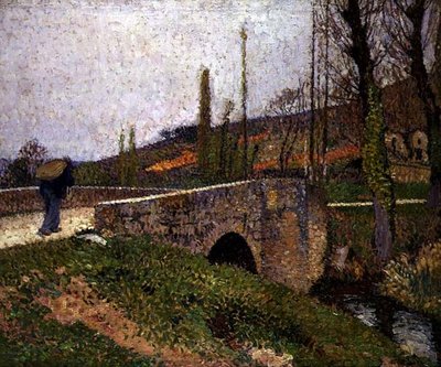 El pequeño puente, c.1915 de Henri Martin