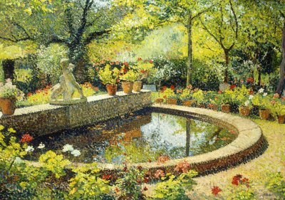 El estanque en Marquayrol de Henri Martin