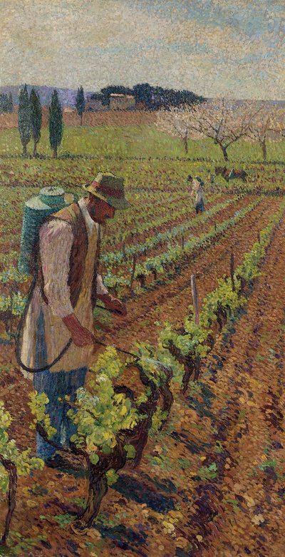 La Sulfatación, c.1925 de Henri Martin