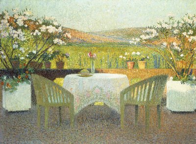 La terraza al sol de Henri Martin