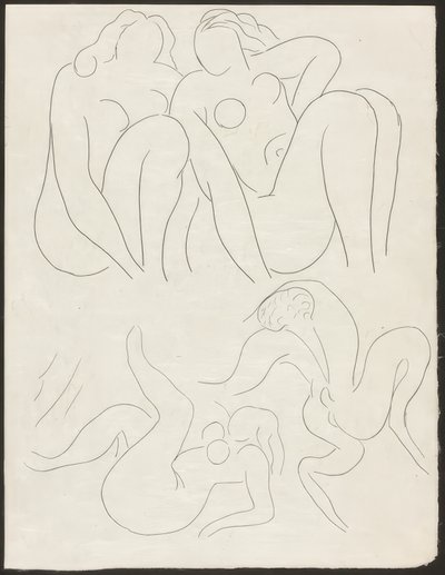 Un fauno por la tarde, lámina quince de Poesies de Mallarmé de Henri Matisse