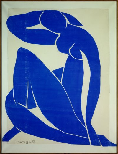 Desnudo azul II de Henri Matisse