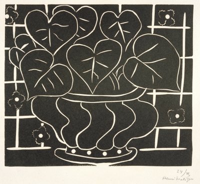 Tazón de Begonias I de Henri Matisse