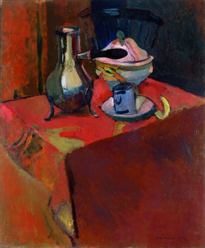 Vajilla sobre una mesa de Henri Matisse