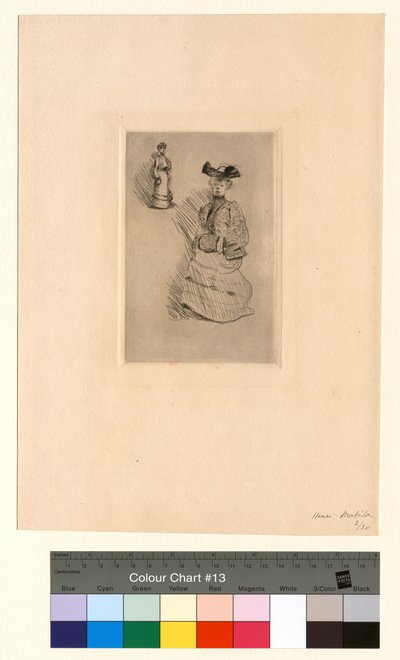 Dos mujeres vestidas de calle de Henri Matisse