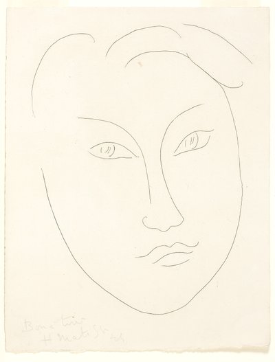Cara de niño de Henri Matisse