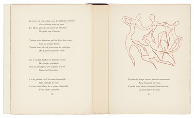 Una selección de los Amours de Ronsard de Henri Matisse