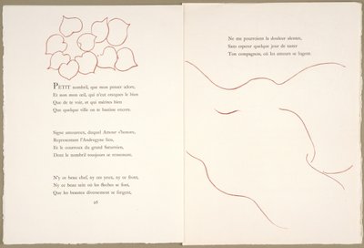 Florilège de los Amours de Ronsard, 29 de noviembre de Henri Matisse