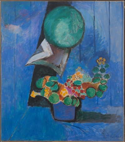 Flores y porcelana (la capuchina) de Henri Matisse