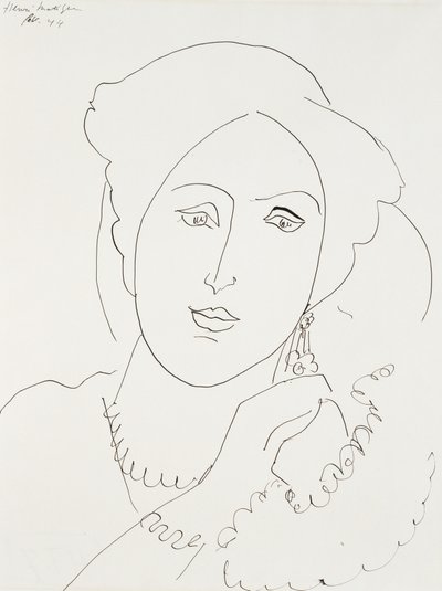 Cabeza de Henri Matisse