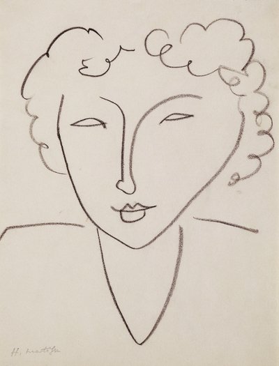 Cabeza de mujer; Tete de Femme de Henri Matisse