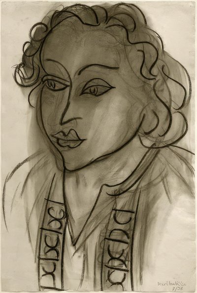 Cabeza de mujer de Henri Matisse