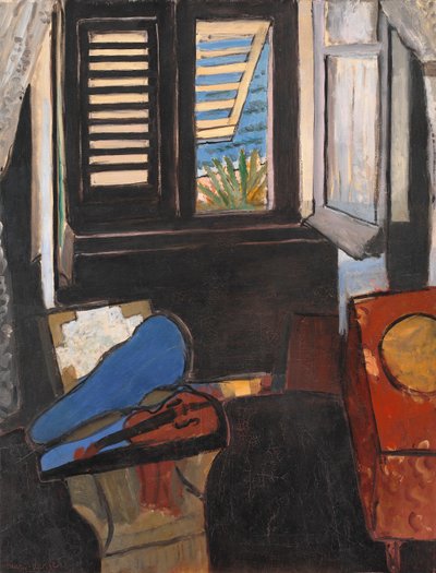 Interior con violín de Henri Matisse