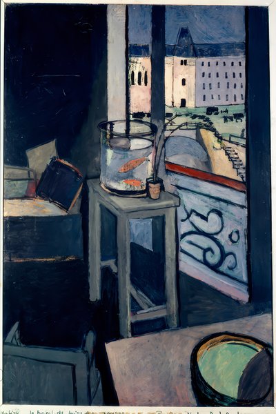 Interior, pecera de Henri Matisse