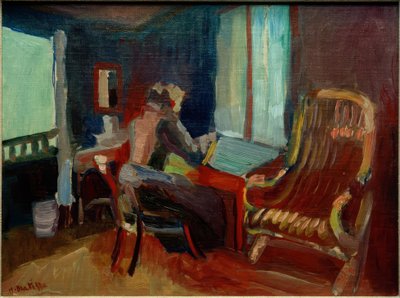 Interior suizo (Jane Matisse) de Henri Matisse