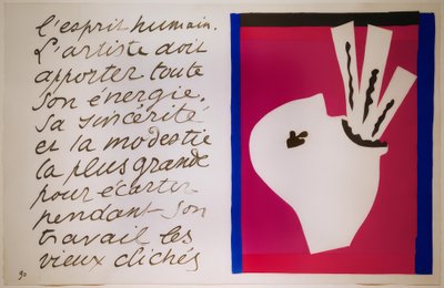 El tragador de espadas de Henri Matisse