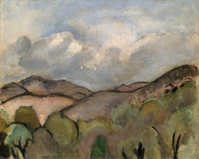 El Monte Chauve en Niza de Henri Matisse