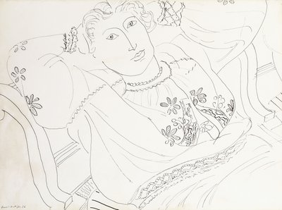 Lydia con blusa rumana de Henri Matisse