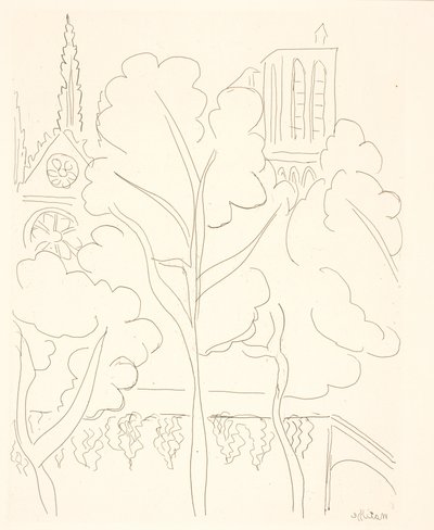 Notre-Dame, París de Henri Matisse