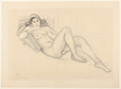 Desnudo con turbante de Henri Matisse