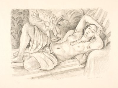 Odalisca de Henri Matisse