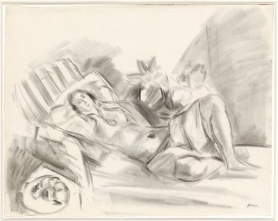 Odalisca con magnolias de Henri Matisse