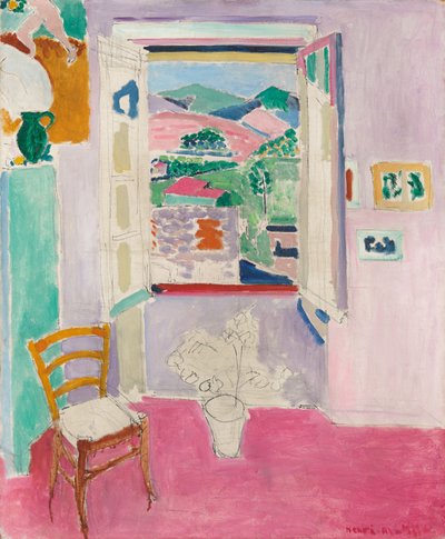 Ventana abierta de Henri Matisse