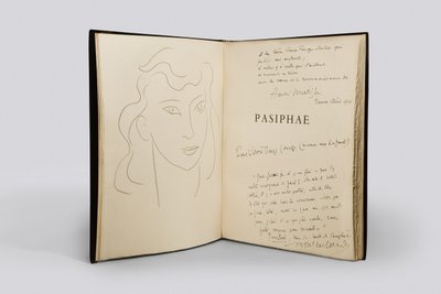 Pasiphaé. Chant de Minos (les Crétois)" de Henry Millon Montherlant de Henri Matisse