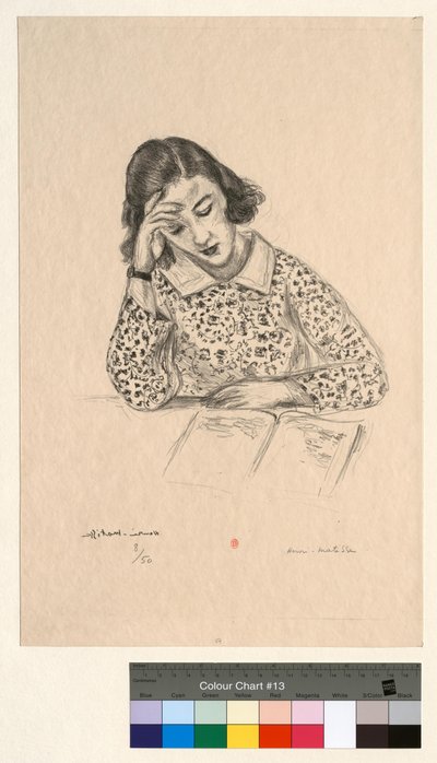 Pequeña lectora de Henri Matisse