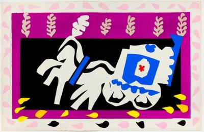 El funeral de Pierrot, de Jazz de Henri Matisse