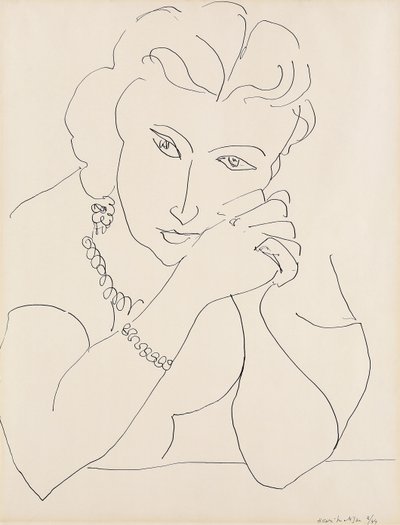 Retrato de mujer de Henri Matisse