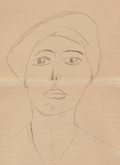 Retrato de mujer (Olga Meerson) de Henri Matisse