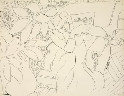 Mujer sentada de Henri Matisse